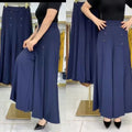 Fashion everything draped wide leg culottes high waist show thin temperament female pants summer cool loose big foot swing pants
